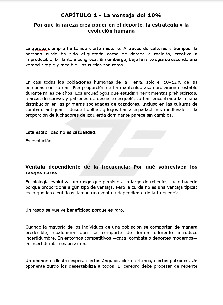 Zenith Zurdo - español